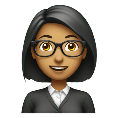 Teacher girl on the background of a blackboard sticker