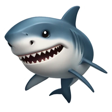 Genre a shark with a inter tattoo sticker