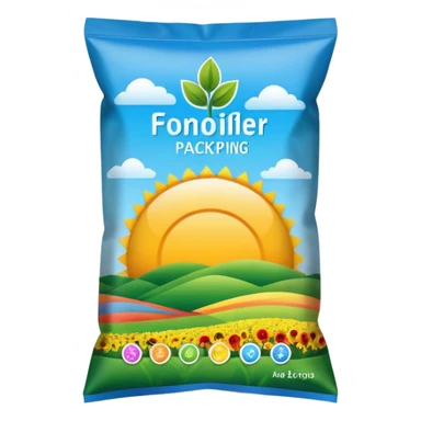 fertilizer packaging sticker