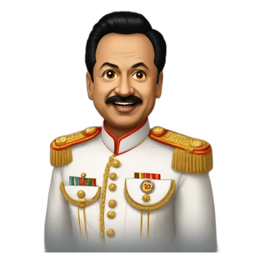 DMK leader MK Stalin  sticker