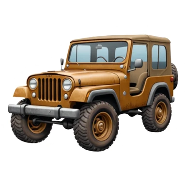 brown jeep sticker