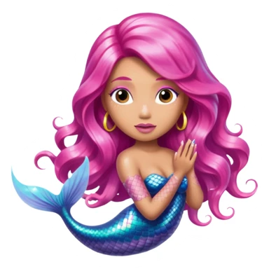 Nicki Minaj mermaid 🧜‍♀️  sticker