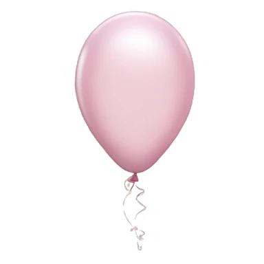 Light pink balloons  sticker