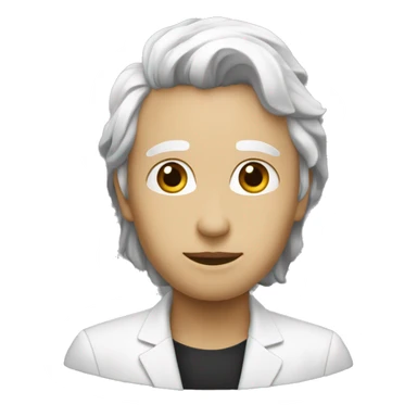 Une noir et une blanche qui s'aiment  sticker