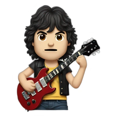 Acdc Angus Young 1979 sticker