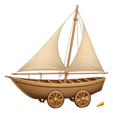 Char à voile sticker