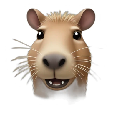Rick rol capybara sticker