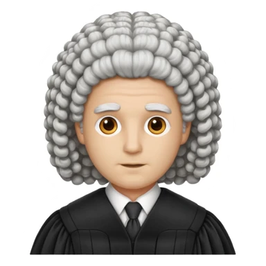 Courtroom Items, only Judge’s Wig – traditional courtroom attire

 sticker