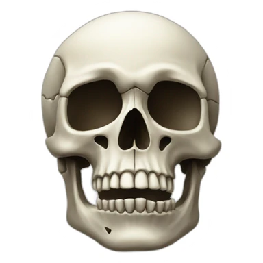 skull death  sticker