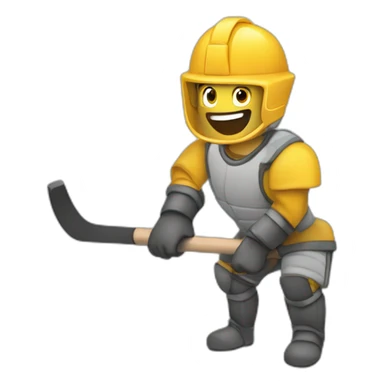 Gardien de but faisant un arrêt sticker