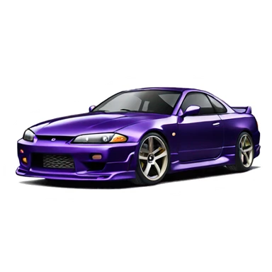 nissan silvia s15 midnight purple sticker