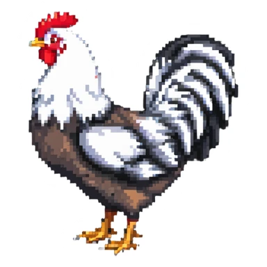 cute hen sticker