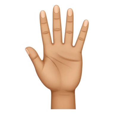 3 fingers up sticker