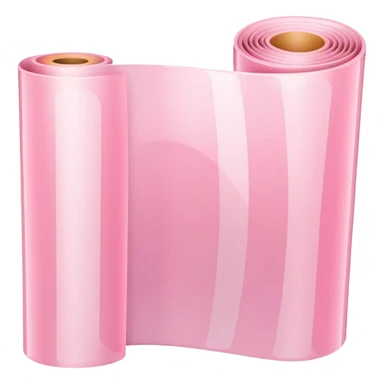 Light pink photo film roll sticker