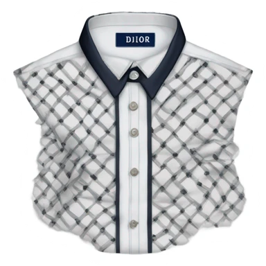 Realistic isolated Christian Dior Oblique Short-Sleeved Shirt  sticker