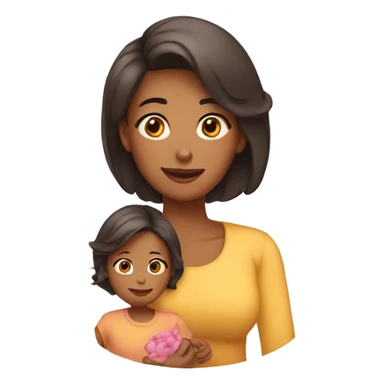 mamá e hija sticker