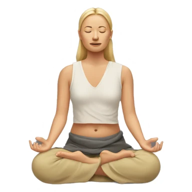 Earling Haaland meditation  position sticker