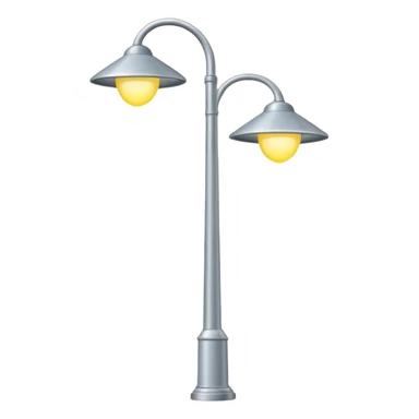 modern streetlight sticker