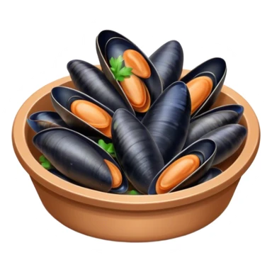 moules frite sticker
