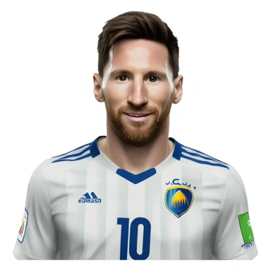 Messi à al nassr sticker
