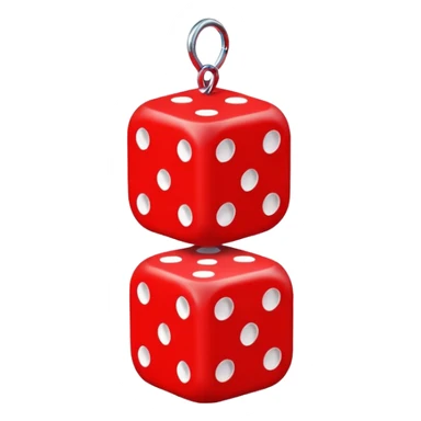 fuzzy dice sticker