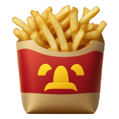 Papas de mcdonald's  sticker