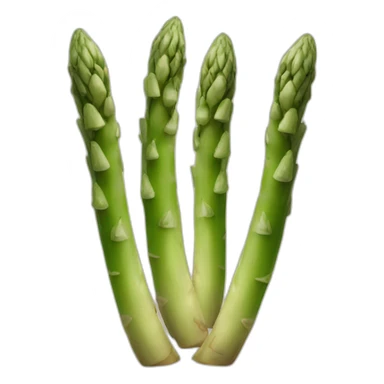 sentient asparagus sticker