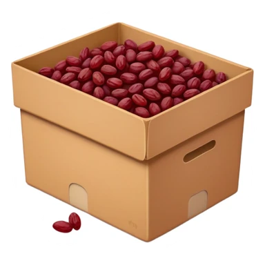red box of raisins sticker