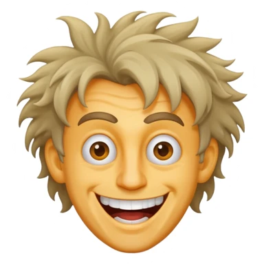 Funny man crazy sticker