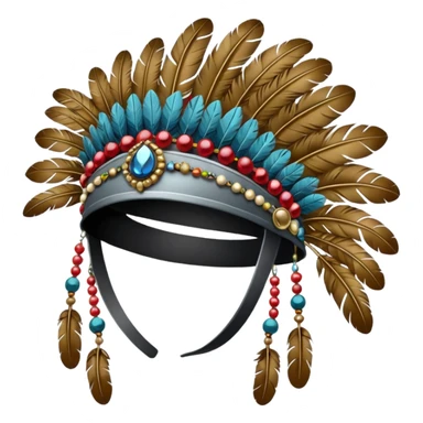 Headwear without a face sticker