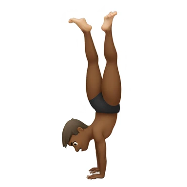 handstand bever sticker