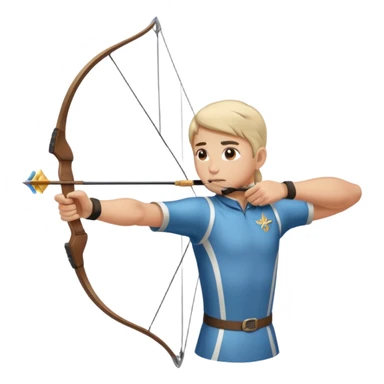 Archery in Olympics   sticker