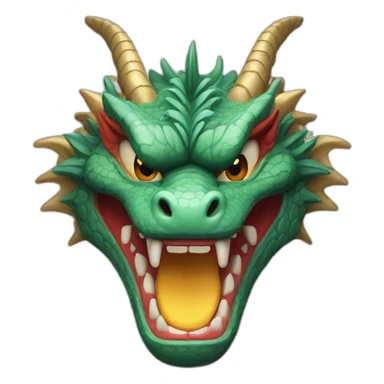 chinese-dragon-face-only sticker