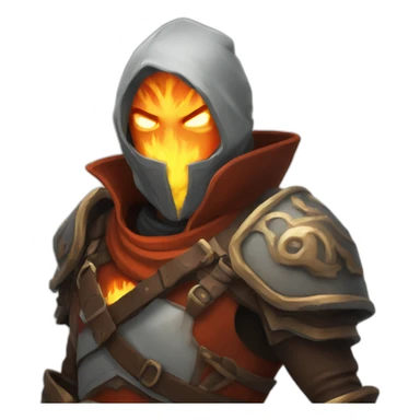 Fire genasi rogue  sticker