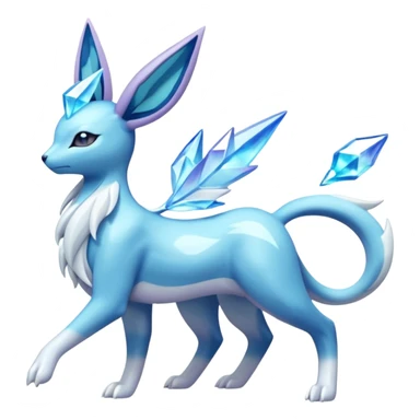 Cresselia-Glaceon-Suicune-Amaura-Dialga-fusion sticker