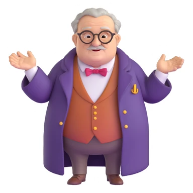 Professor Slughorn from Harry Potter sticker