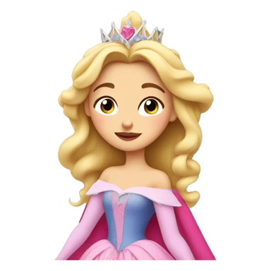 Sleeping beauty Disney sticker