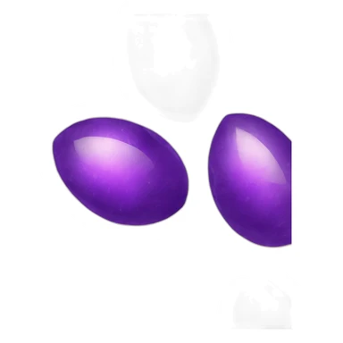 amethyst egg sticker