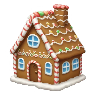 cute gingerbread house  sticker