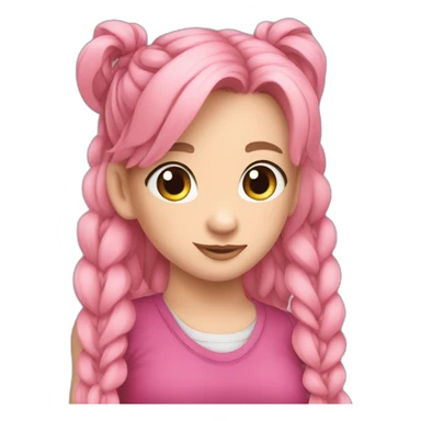 IVE-REI-pig tails sticker