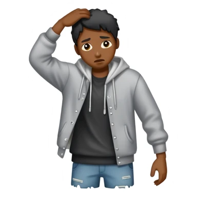 Black person slaving sticker