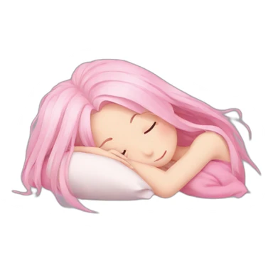 Sleeping zerotwo sticker