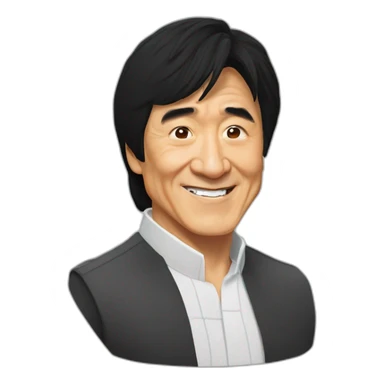 Jackie chan Streaming sticker
