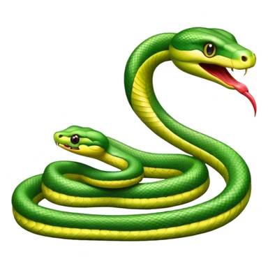 DANGEROUS LOOKING SNAKE sticker