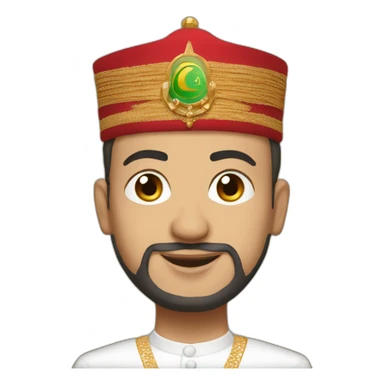 mohammed VI sticker