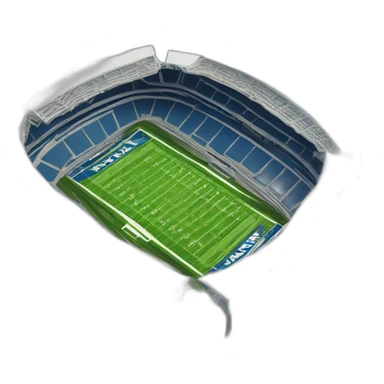Football-stadium sticker