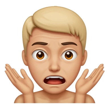 Fear, sadness, anger, joy sticker