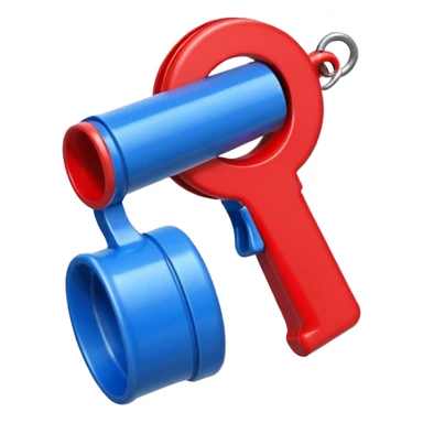 whistle blue (#00A3E0) and red (#F9423A) sticker