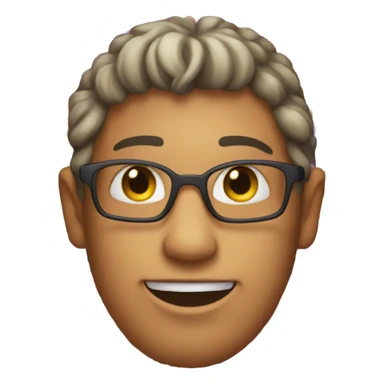 emoji heart rainbow sticker