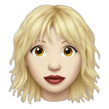 Courtney Love sticker